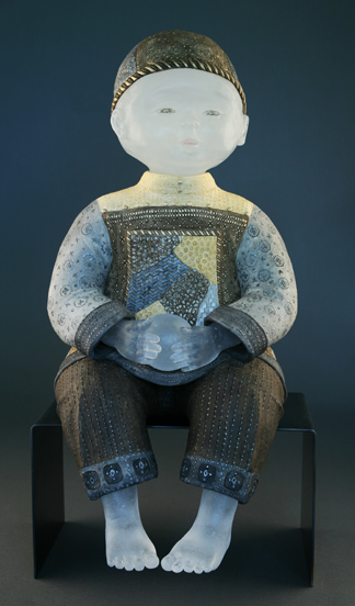 Vivian Wang Glass Sculpture